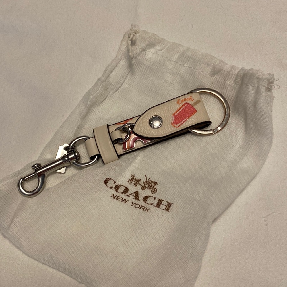 Coach key holder